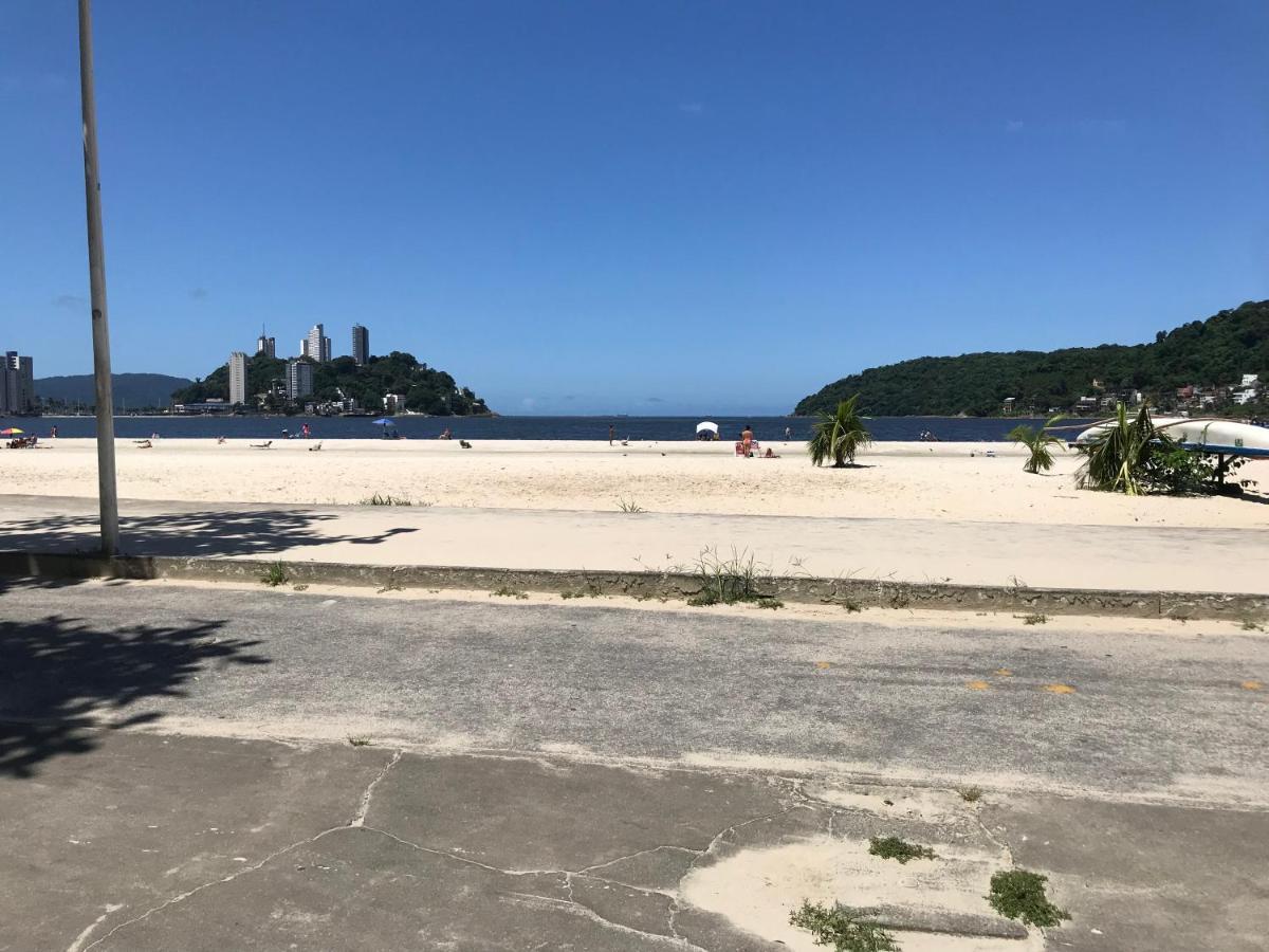 Apto Aconchegante Vista Mar E Estac Conveniado - Praia Sao Vicente Exteriör bild
