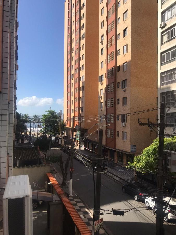Apto Aconchegante Vista Mar E Estac Conveniado - Praia Sao Vicente Exteriör bild